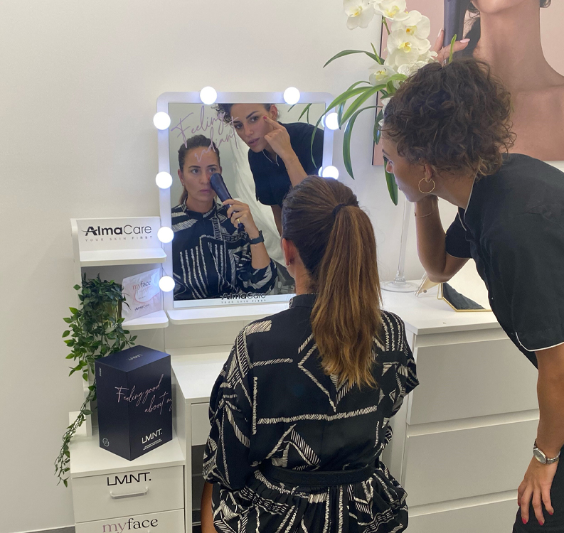 Alma Care | Prova gratuitamente LMNT. presso i nostri centri di Roma, Milano o Catania